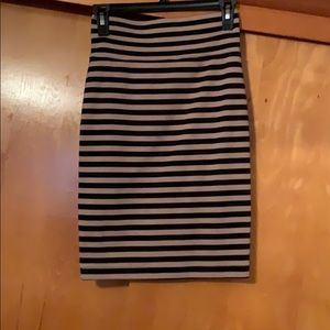 Stripped skirt